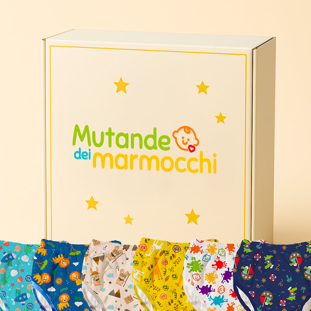 Pacchetto da 6 — Piccoli Eroi del Vasino 🍼