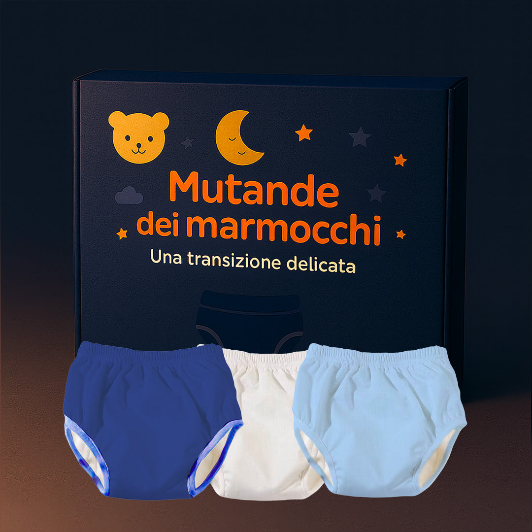 Mutandine da notte – Pacchetto da 3 – Piccoli Sogni ✨