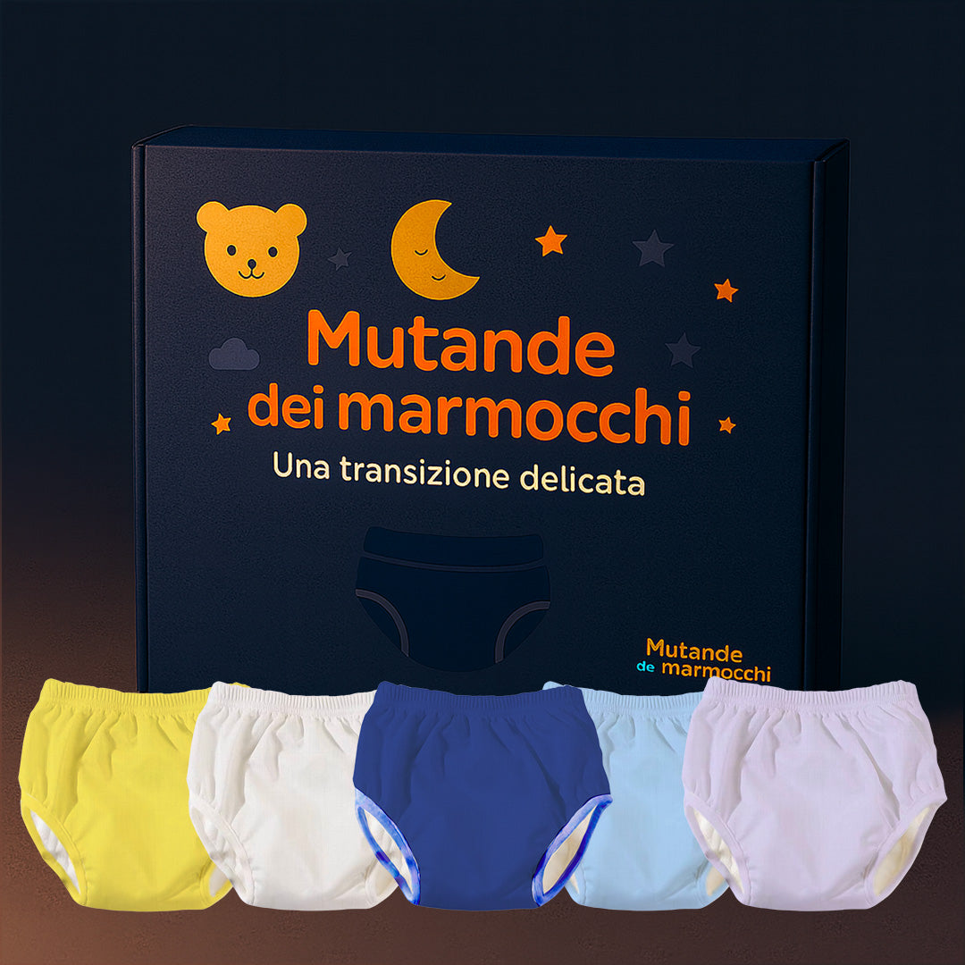 Mutandine da notte – Pacchetto da 5 – Capitano Nanna 🚀