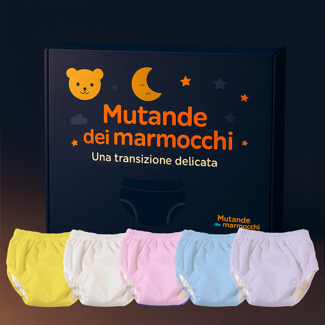 Mutandine da notte – Pacchetto da 5 – Notte Rosa 🌸